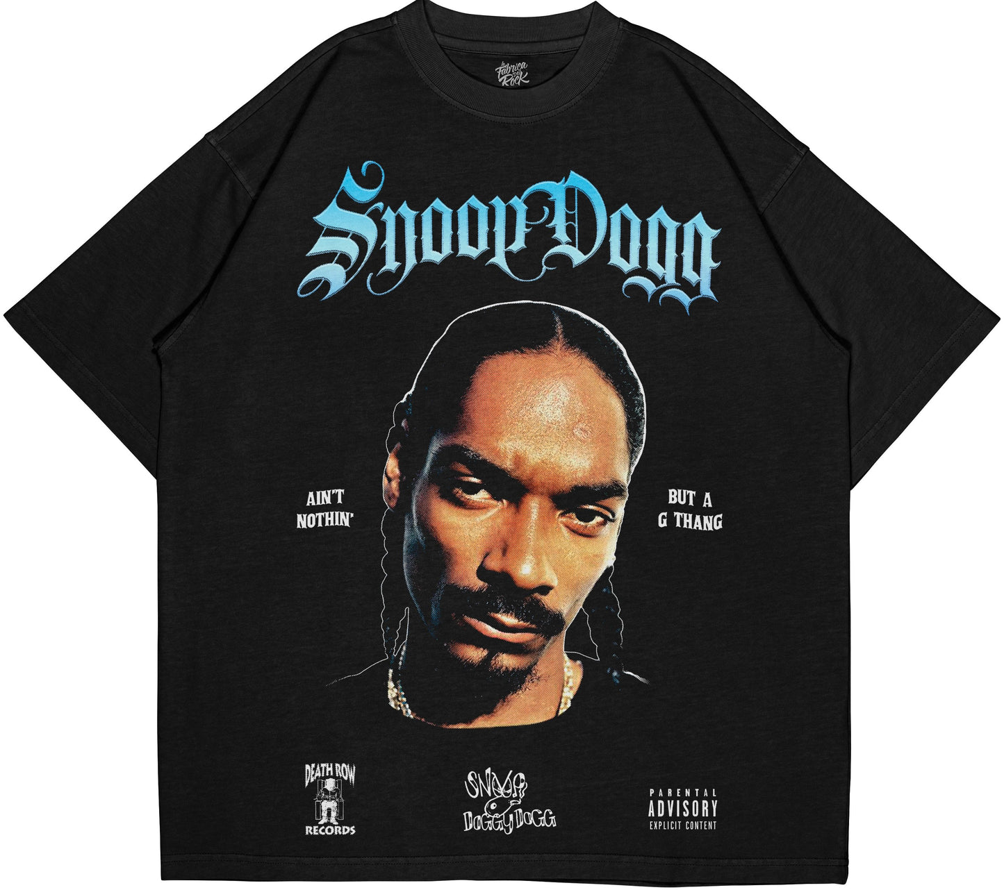 POLERA NEGRA SNOOP DOG